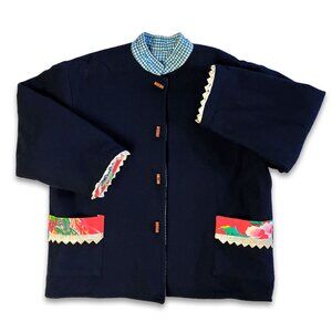 Kids Vintage Handmade Coat, Medium 8-10y